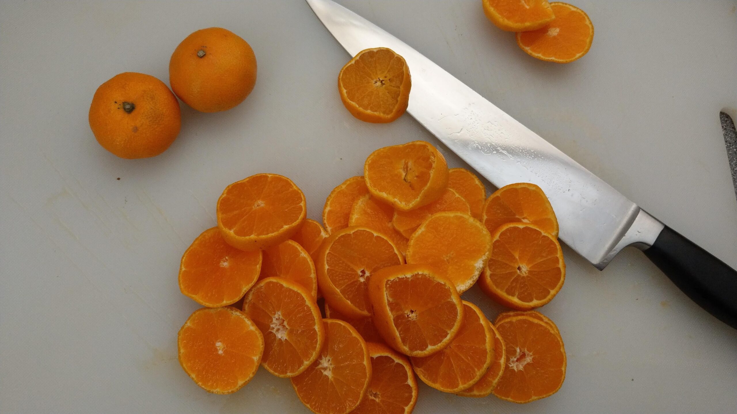 Sliced mandarin oranges